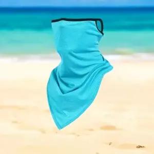 ( )쿨스카프 아이스머플러 썸머 메쉬 귀걸이형 롱 멀티스카프 스카이