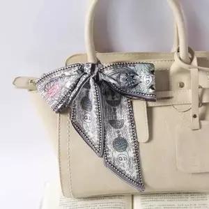 ( )양면 스카프 달 가방스카프 여름용스카프 봄머플러 가방 미니 여름용 단체 사각 코디 방도 목 헤어밴드