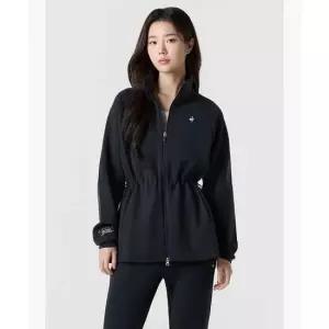 르꼬끄 LECOQ 여성 더블텐션2.0 루즈핏 힙커버 자켓 - 블랙 QR122OFT12 QR122OFT12_BLK0 463342