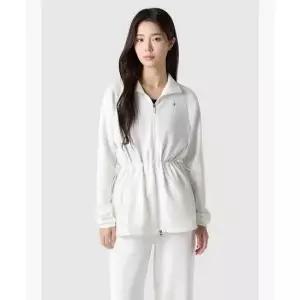 르꼬끄 LECOQ 여성 더블텐션2.0 루즈핏 힙커버 자켓 - 크림 QR122OFT12 QR122OFT12_CRM0 463339