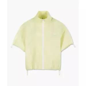 르꼬끄 LECOQ 여성 시어서커 반팔 자켓 옐로우(QP222OJK61) QP222OJK61_WYL0 458698