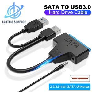 SATA-USB 3.0 케이블 최대 6Gbps 2.5인치 외장 HDD SSD 하드 드라이브 어댑터 USB C-SATA 코드 커넥터 변환