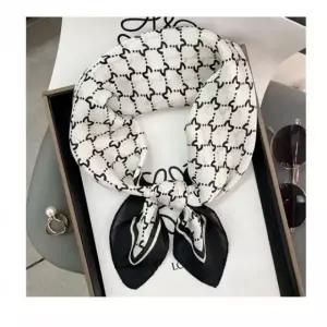 사각 여자 스카프 고급 실크 머플러 면스카프 봄 실크스카프 면스카프 사각스카프 머플러 여성 봄스카프