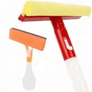 베란다 분무 일체형 닦이기 청소 창문 세척 스퀴지 청소솔 물총 유리 막대형