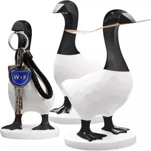 GAPMKTG 마그네틱 구스 키 홀더 귀여운 홈 데코 카와이 룸 오피스 테이블 책상 에스테틱 재미있는 침실