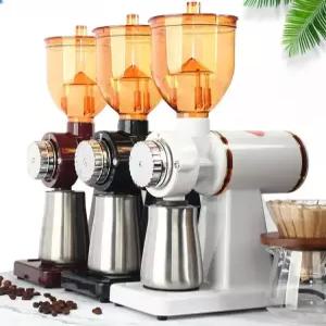 커피 전동 그라인더 분쇄기 핸드드립 곡물 분리형 전자동 머신 상업용 스테인리스스틸