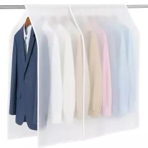 4Pcs 의류 선반 커버 방진 옷걸이 가방 정리함 옷 어깨 옷장 오픈