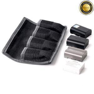 카메라 배터리 보관 주머니 가방 홀더 SD 카드 케이스 Canon Nikon SONY LP-E6 NP-FZ100 EN-EL14 15