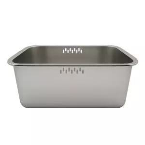 헬로제인 연마제 없는 스텐 사각 설거지통 10L
