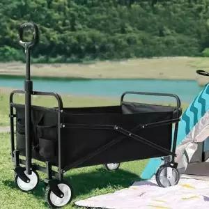 캠핑캐리어 경량 캠핑 오픈형 접이식 웨건 카트 캠핑카트