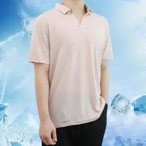 여름 남성 브이넥 카라 데일리 심플 V넥 반팔티