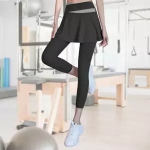 치마 레깅스 필라테스 복 운동 스커트 고탄력 헬스 테니스 배드민턴 발레 등산 피트