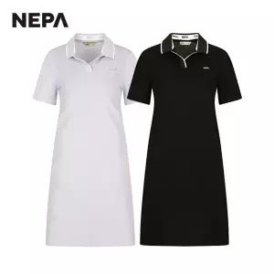 네파 여성 오픈넥 폴로 반팔 원피스 (레귤러핏) 7J45249