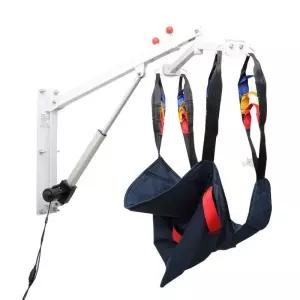 벽걸이형 환자리프트 운반기 마비환자 윈치 운반 요양원 의자형