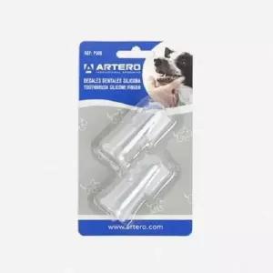 [반려] 실리콘 강아지치약 고양이치 P309 강아지칫솔 아테로