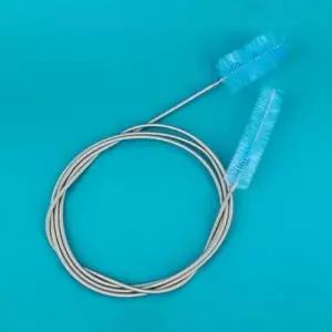 ( )호스 호수 파이프 배관 외부 여과기 입출수구 물때 와이어 청소 솔 브러쉬 M11015