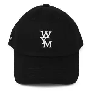 [롯데백화점]우영미 블랙 로고 볼캡 W261CA51-661B