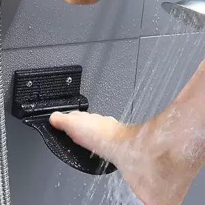 현관용발판 시니어용 욕실 발씻기 편리한 폴딩거치대