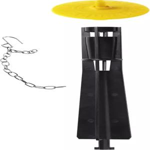 KOHLER 정품 부품 GP1229656 캐니스터 수리 키트 단일 플러시 화장실용 캡 센터 가이드 및 체인 포함