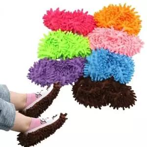 ( )EA 극세사슬리퍼 거실슬리퍼 걸레실내화 발걸레 걸레슬리퍼