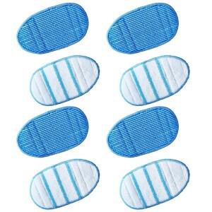 검은색 데커용 패드  천 FSH10SM 스팀미트 장갑 청소 및 스크러빙용 8 개