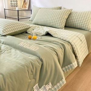 A급 여름 에어컨 이불 얇은 이불심 세탁기 가능 순면