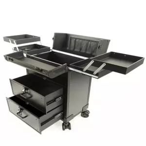 화장품 메이크업 박스 캐리어 네일 케이스 출장용 트롤리 반영구 스타일 리스트 대용량 화장대