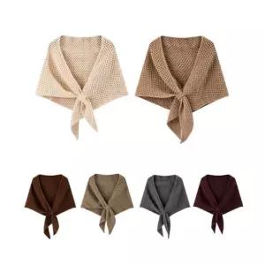 울혼방 삼각 숄 목도리 여성 머플러 겨울 목도리