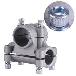 스트리머 트리머 브러시커터 튜브용 클램프 28MM 거치대 핸드헬드 26MM 손잡이 브래킷