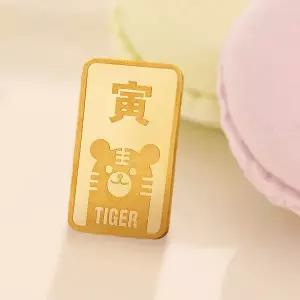 갤러리아 [디자인선택] 24K 순금 황금 동물골드바 3.75g 999_고급케이스