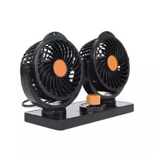 차량용 듀얼 선풍기 스탠드 흡착 각도조절 차선풍기