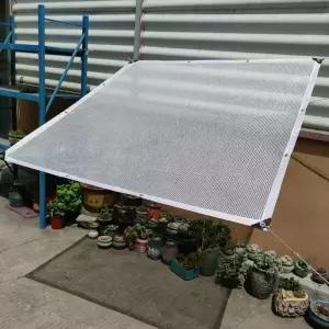 다육이 차광막 투명 햇빛가리개 텃밭 비가림막 베란다 격자