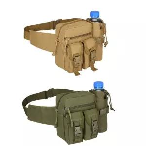 GDM 밀리터리 물병 포켓 힙색 허리백 미니 소형백