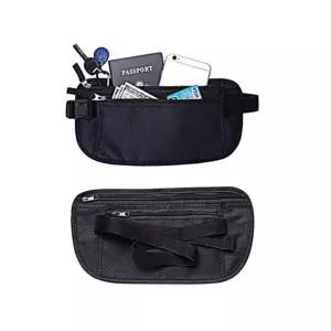 유럽여행힙색 달리기 조깅 도난방지 복대가방 러닝 블랙 VWBFC76A