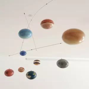 MONI 우주모빌 방꾸미기 아이방 침실 모빌만들기 태양계