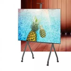 초대형 이동식 TV 스탠드 티비 고중량 모니터 거치대 100인치