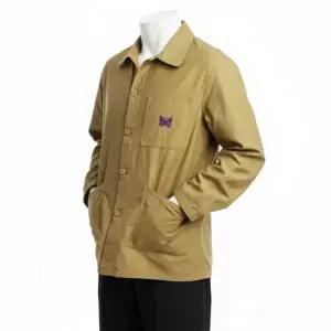 니들스 Needles D.N. 커버올 백사틴 워크 자켓 모카 PU238