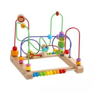 유아 숫자세기 셈놀이학습 롤러코스터 비즈놀이 어린이 교육용 엄마표 아동