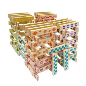 유아 카프라 원목 장난감 교구 100P 블록 쌓기 카프라