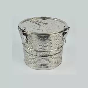 ( )업소용 다용도 스텐 육수 멸치통 다시망 4호 다시통 육수내기 국물망 거름망 식당