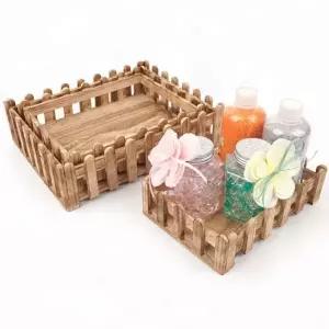 ( )원목트레이세트 다용도쟁반 다용도 3P 트레이 세트 원목