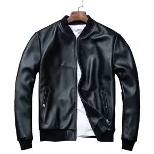 남성 가죽점퍼 봄 자켓 라이더 양가죽 레더 캐주얼