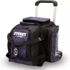 스톰 2 볼 롤링 썬더 볼링백 추상 퍼플/블랙
