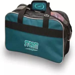 스톰 2 볼 토트 볼링백 스틸 블루/블랙