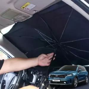 쏘렌토 MQ4 앞창가리개 우산형 접이식 햇빛가리개