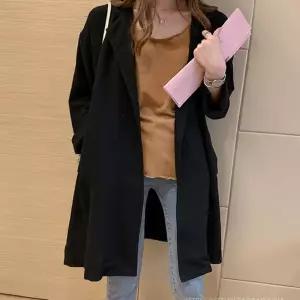 F01111 루즈핏 분위기짱 트렌치코트 바바리 봄아우터