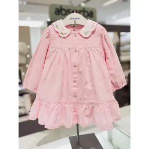 [압소바](마산점)[압소바 26년S/S 아기백일돌조카선물]마농 원피스(A1125107)핑크