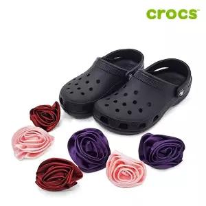 [크록스 정품] 클래식 로제트 클로그 공용샌들 210388-001
