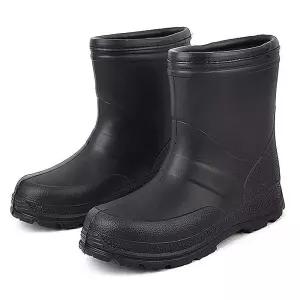 여자 겨울 털장화 시장 식당 텃밭 방수 신발 털부츠