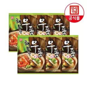 한성기업 해물맛 우동 1인분211.5g X 6개